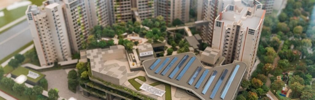 buildings and trees