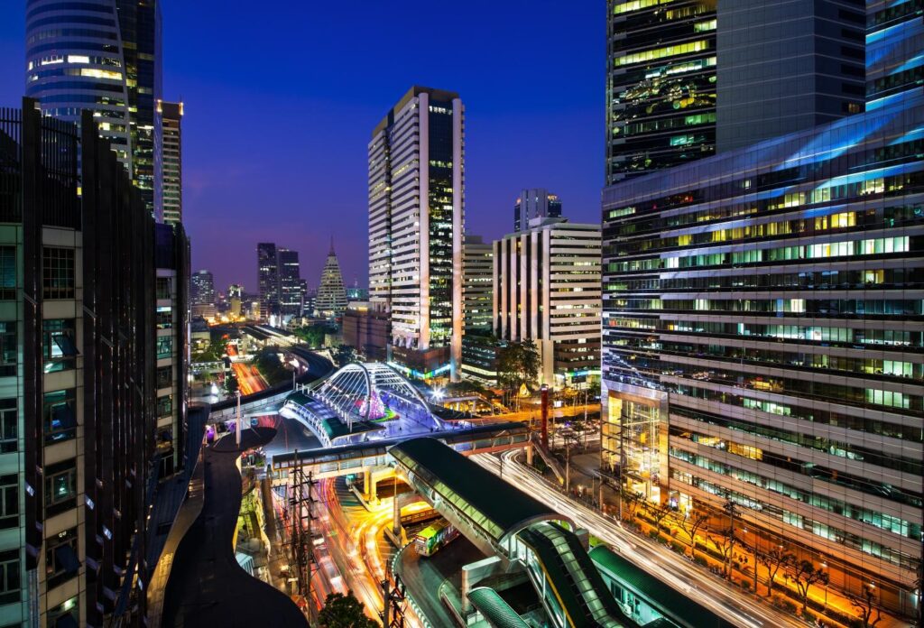 city in the night