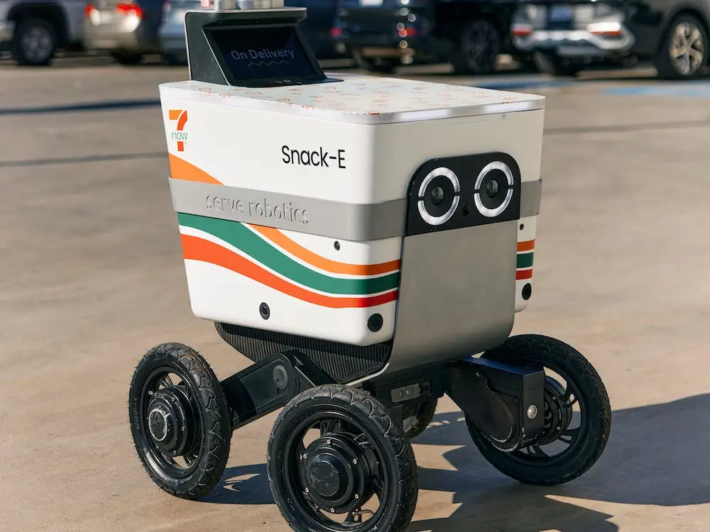 7-Eleven is testing robot deliveries in Los Angeles