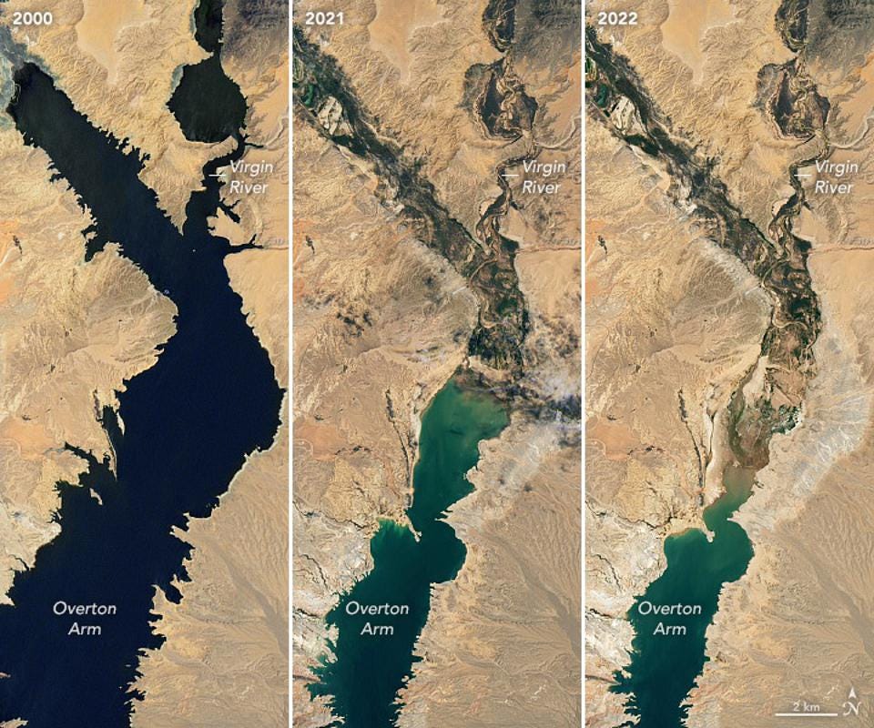 Why Is Lake Mead Shrinking? Climate Change Is A Major Reason