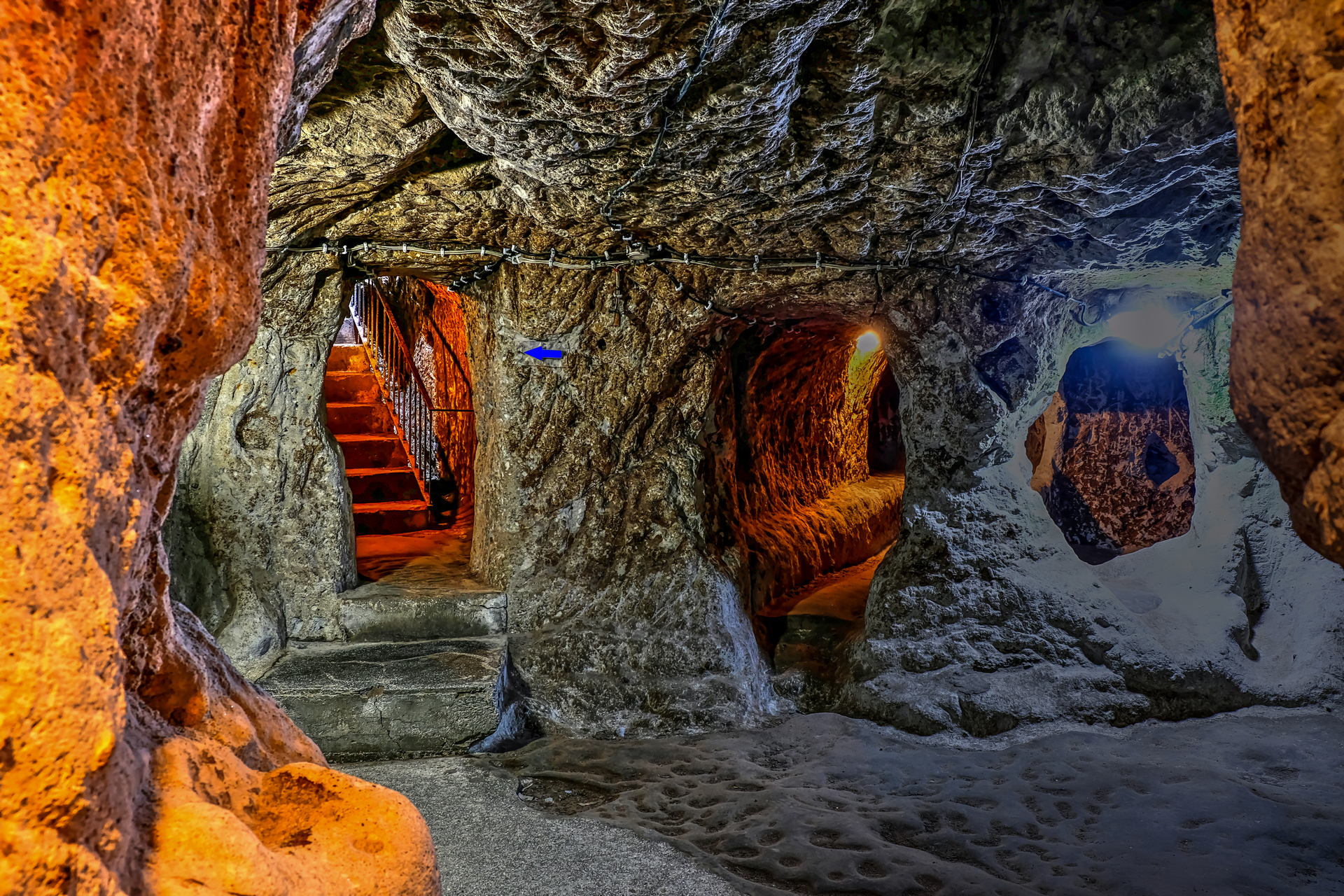 Elengubu (Derinkuyu), the underground city that was home to thousands of people