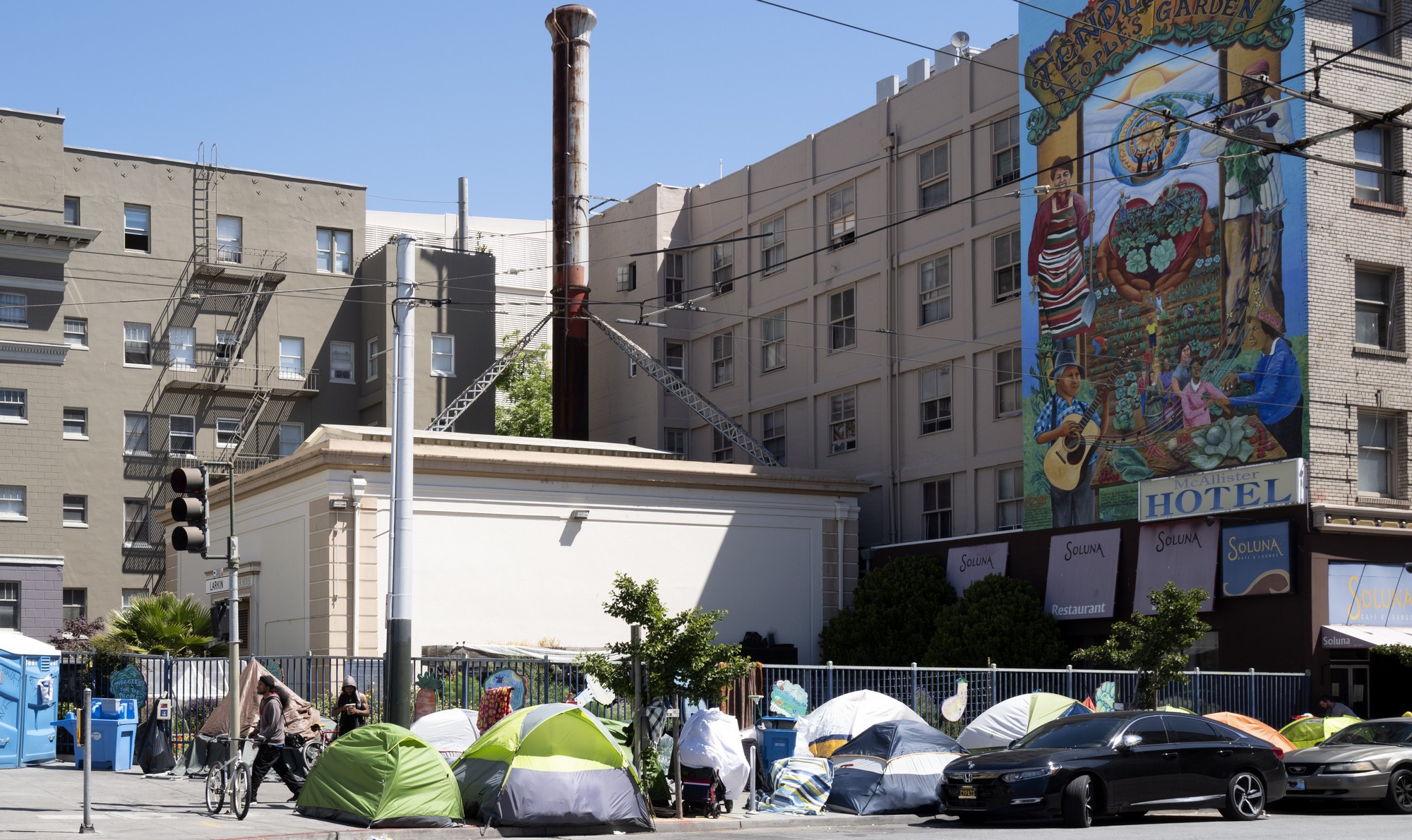 san francisco homeless camp