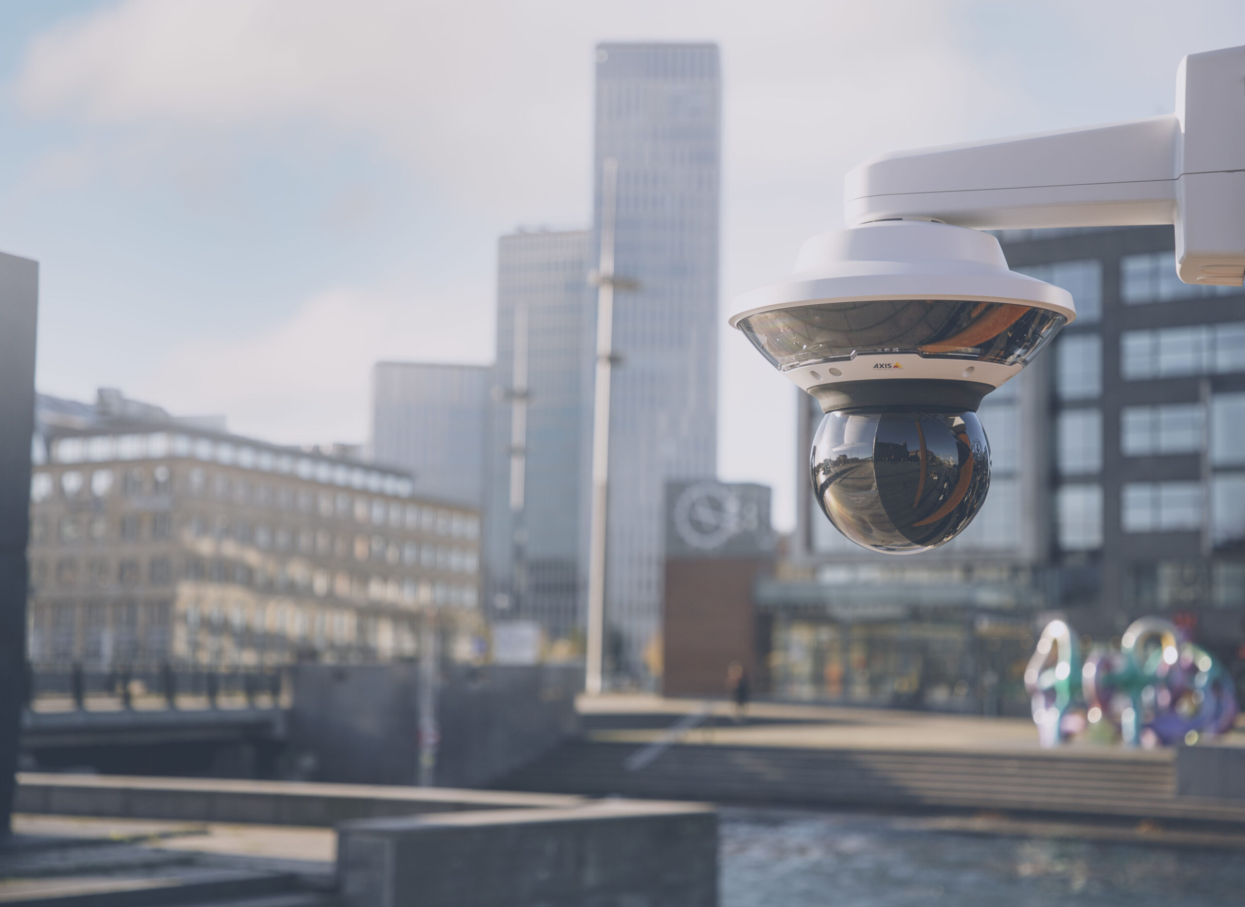 AXIS. Showcasing the evolution of video surveillance and IoT technology within public safety, urban mobility, and environmental monitoring.